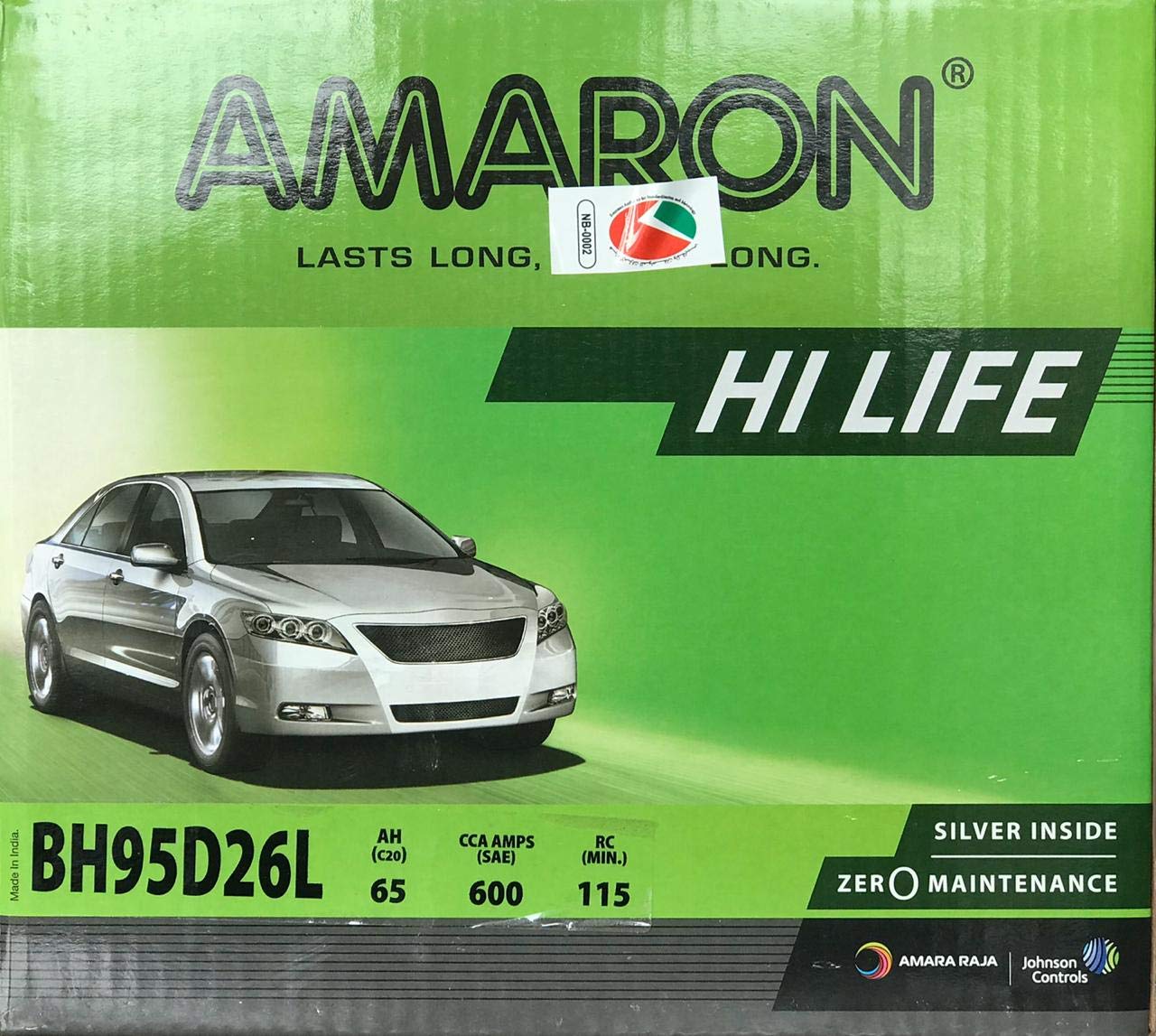 Amaron Battery 95D26L 12V